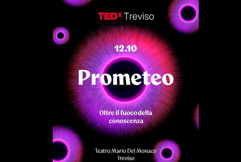 Bison Jesolo, Golden Partner del TEDx Treviso 2025: “Prometeo. Oltre il fuoco della conoscenza